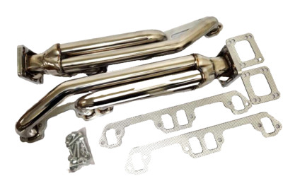 Small Block Mopar 318 Poly Head Round Port Custom Header Build Kit