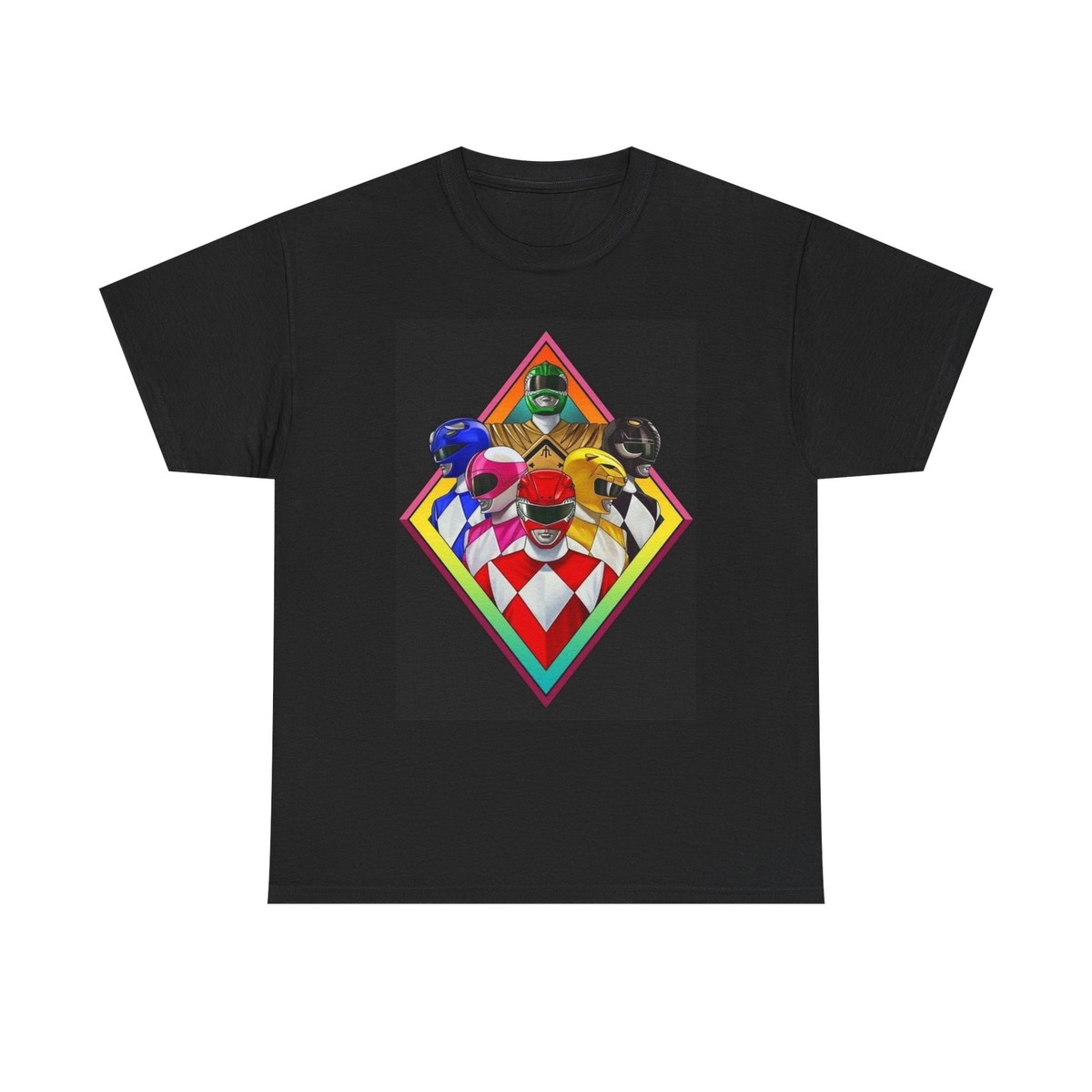 90’s Power net t-shirts Power Rangers Vintage Shirt Apparel BRAND NEW Unisex Heavy