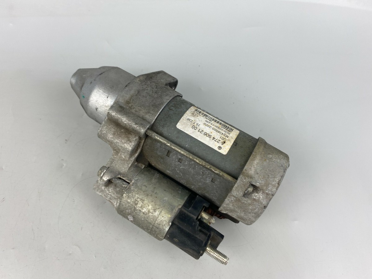 Mercedes Benz C Class W205 Engine Start Starting Starter Motor  