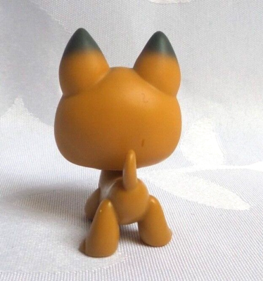 LITTLEST PETSHOP porte clef chien marron ref 9
