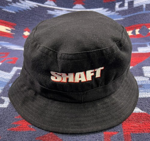 Vtg SHAFT Movie Promo Hat BUCKET Cap 