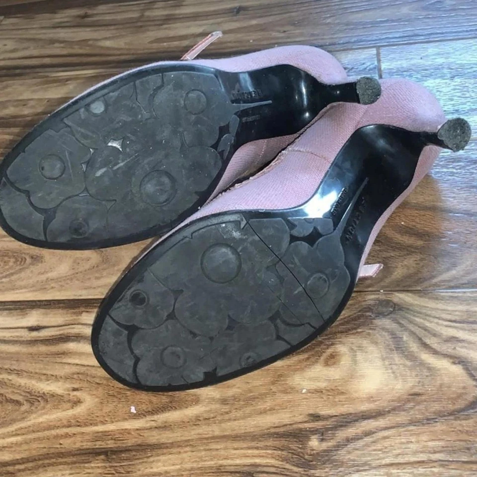 Kenneth Cole Vintage Y2K Rosa Estampado Serpiente Bombas con Correas Talla US 6 Foto 3 de 4