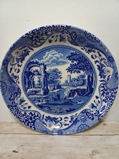 Spode Blue Italian - Pasta, Soup, Salad 1 Plate 8.5 in Made in England