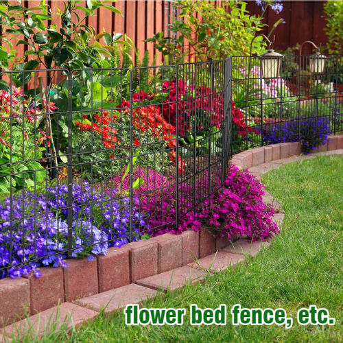 10x Garden Plants Support Metal Trellis Garden Fence Rust-proof Animal Barrier - Picture 9 of 10