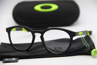 NEW OAKLEY OY8014A-0151 ROUND OUT GREEN BLACK AUTHENTIC FRAMES EYEGLASSES 51-19