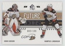 2019-20 SP Authentic Future Icons 2/199 John Gibson Hampus Lindholm #117 lk8