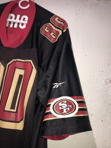 RARE VINTAGE REEBOK Jerry Rice #80 SAN FRANCISCO 49ERS REVERSIBLE Jersey Mens 56 - Picture 10 of 24