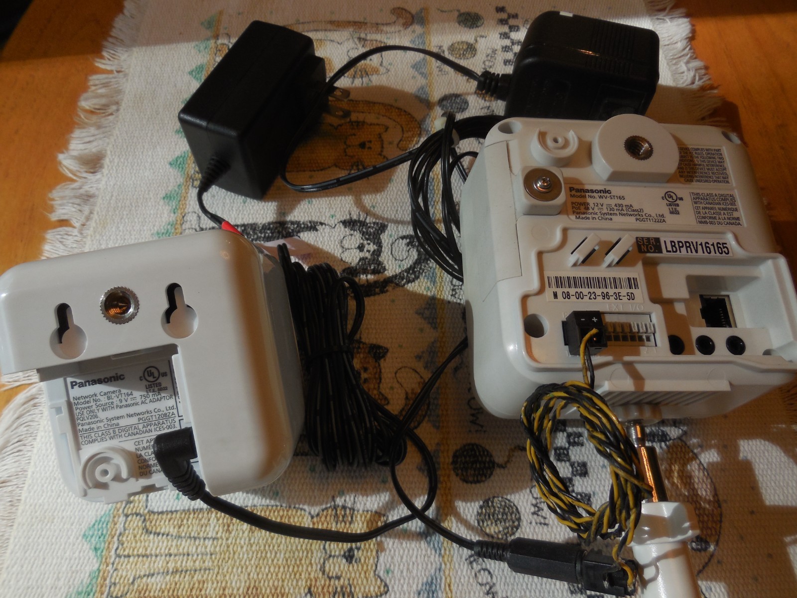 Panasonic IP cameras's WV ST165(1) and (2)BL -VT164's Lot | eBay