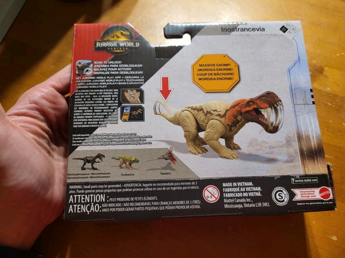 Jurassic World Rebirth Strike Attack INOSTRANCEVIA Park Dinosaur