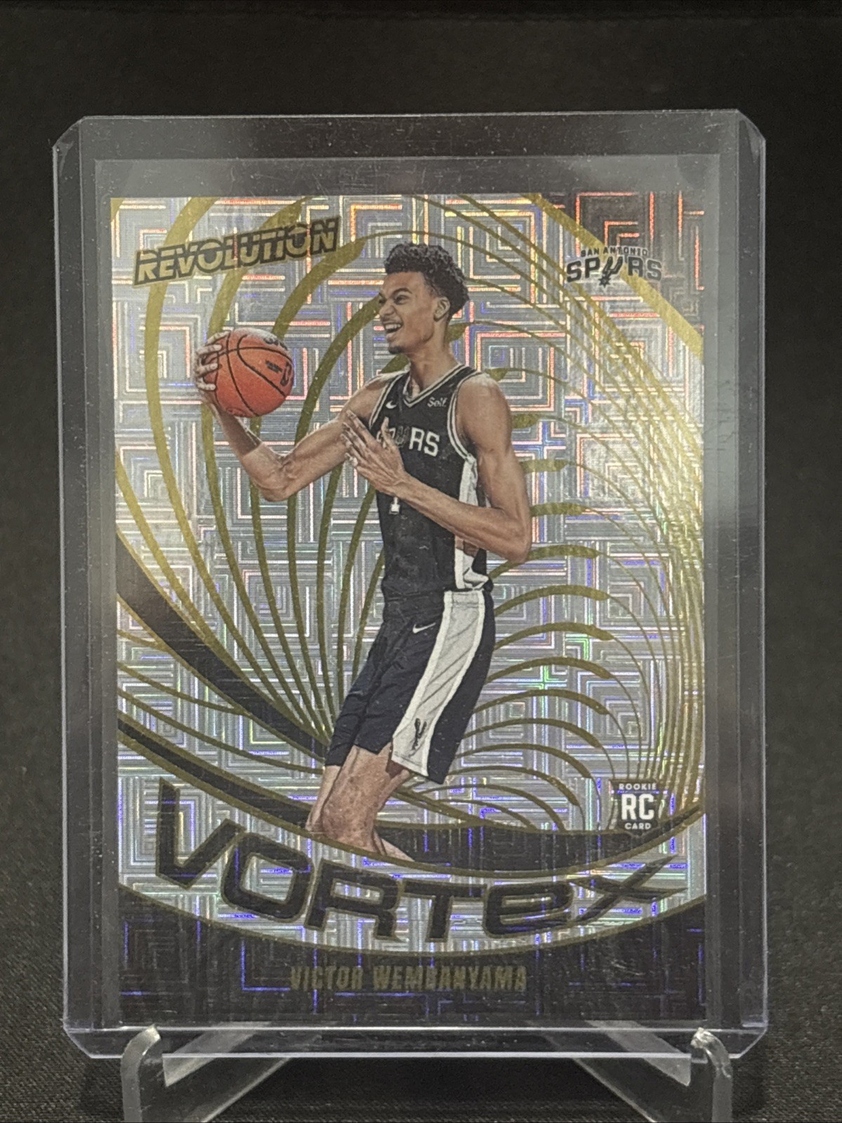 2023-24 Panini Revolution Victor Wembanyama #1 Vortex Levels (RC)