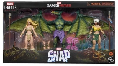 Marvel Legends Sauron Rogue Shanna Savage Land pack Marvel Snap SDCC exclusive - Imagen 1 de 4