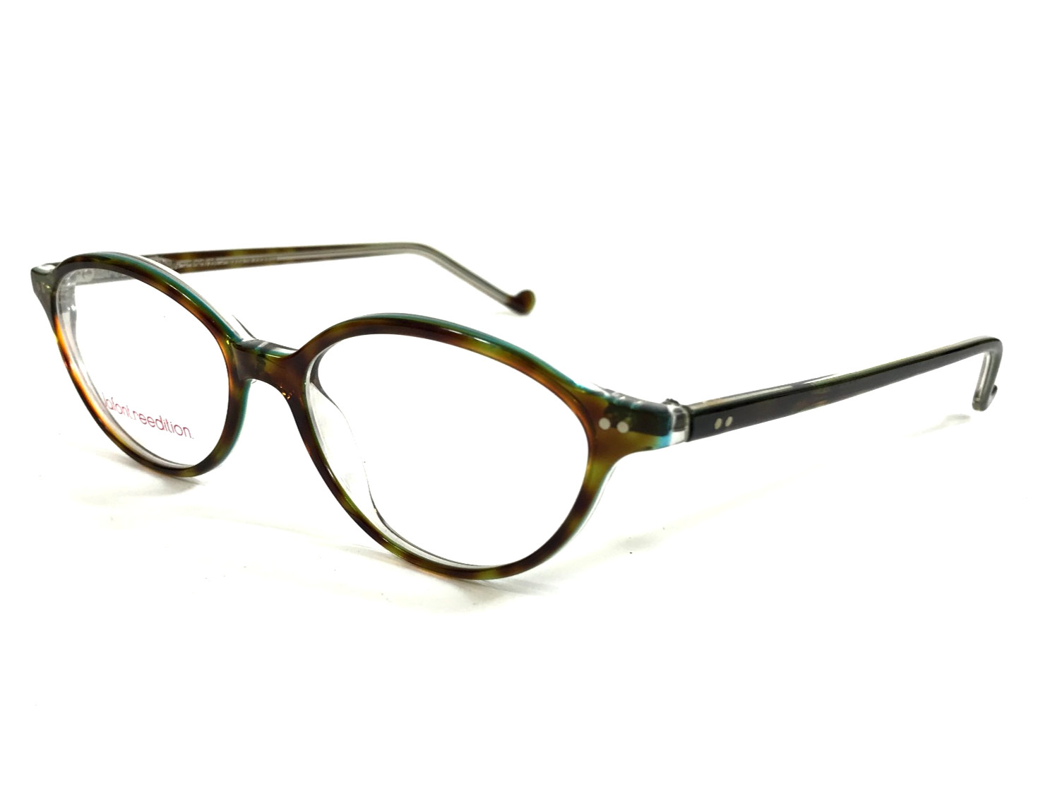 Jean Lafont Reedition Eyeglasses Frames HANNA 675 Green Tortoise Blue 52-15-142 39990₽
