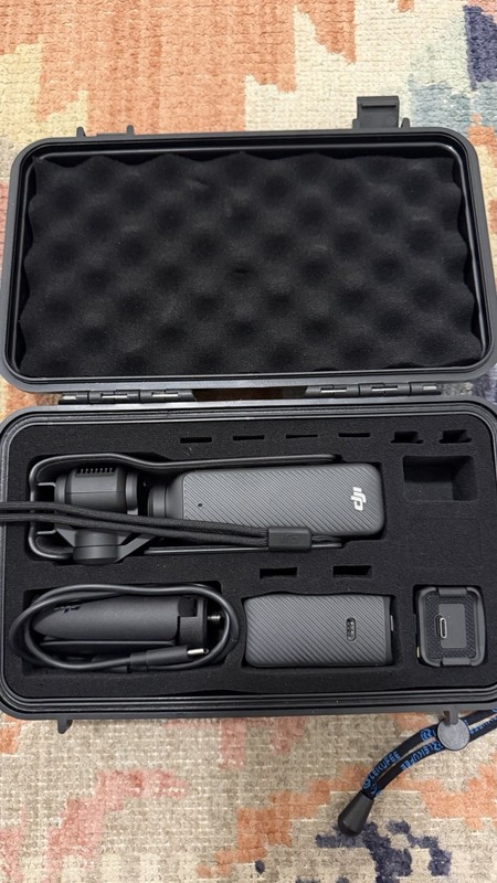 DJI Osmo Pocket 3 Gimbal Camera  w/ Hard Case Cables & Accessories