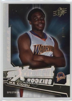 2005-06 SPx Spxcitement Rookies Spectrum 4/99 Ike Diogu #XCR16 s7f