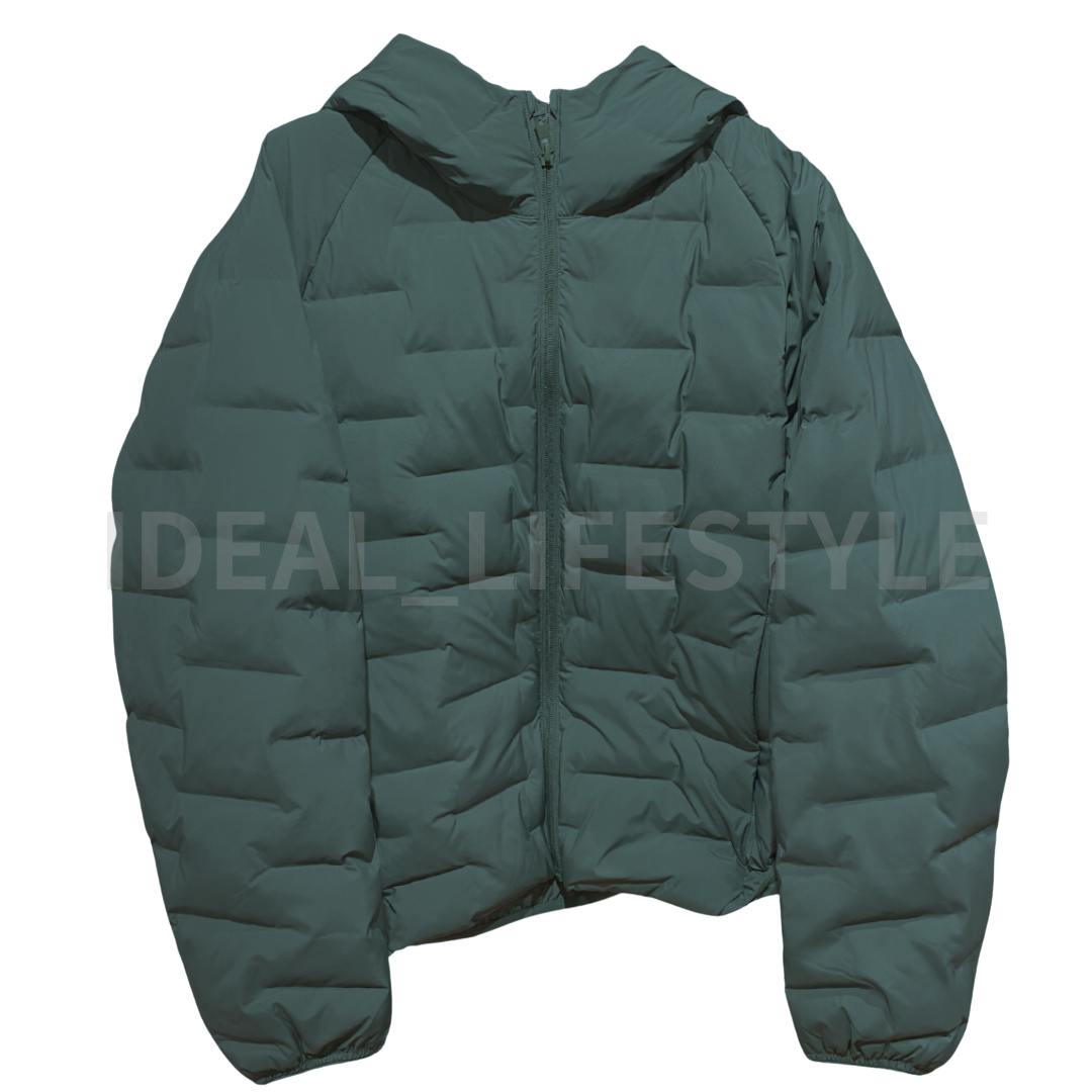 UNIQLO PUFFTECH Parka S-4XL Hooded Water-Repellent Warm Padded Men