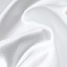 58" White Bridal Wedding Satin Fabric by The Yard - 1 58 Inches,