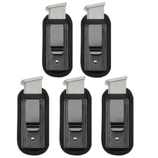 1-5 Pack Universal Tactical IWB Magazine Pouch for .40 .45 9mm Pistol Mag Holder