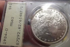 1904-O Morgan Silver Dollar PCGS MS62 Old Green Holder "Rattler"
