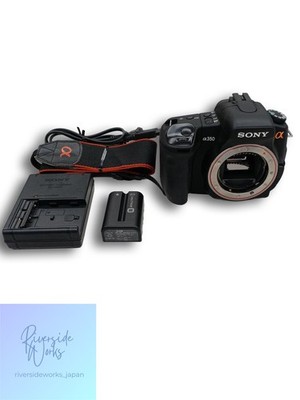 Sony Alpha a350 14.2MP Digital SLR Camera - Black (Body Only) for