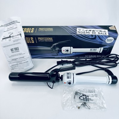 HOT TOOLS Pro Artist Nano Ceramic Curling Iron/Wand, 1-1/4 in