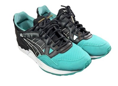 ASICS Gel-Lyte V Latigo Bay Black Teal H5V2L Women s 9 Retro Sneaker