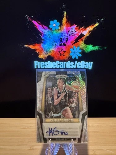 2025 Panini Prizm WNBA MOJO Kamilla Cardoso Sky Sig Prizm Auto SG-KC /25 2025