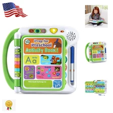 Prep for Preschool Interactive Activity Book with Erasable Marker & Learning Fun