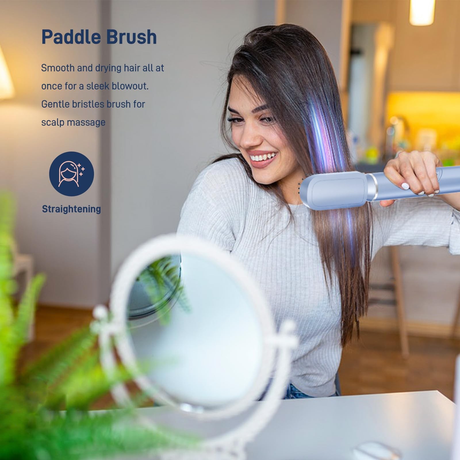 Hot Air Multi-Styler - 5 in 1 Professional Hair Wrap Styler Set with Air Curl...