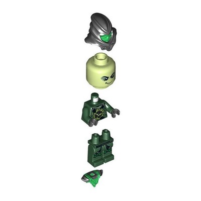 LEGO Lloyd Possessed Minifigure 70736 70732 NINJAGO Evil Green