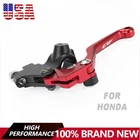 CRF LOGO 7/8" Clutch Handlebar Perch w/ Lever For Honda CRF125F CRF150F CRF230F