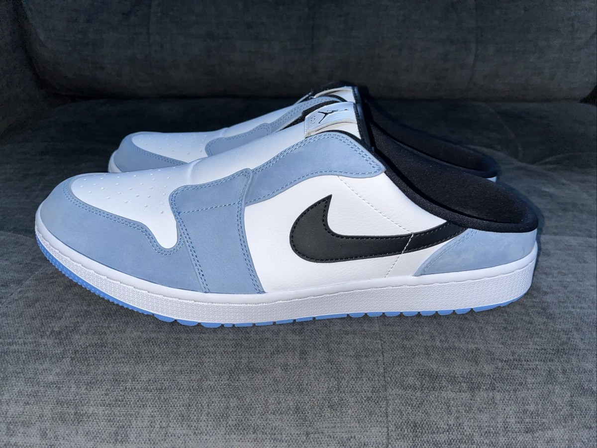 Nike Air Jordan 1 Mule Golf Shoes University Blue/White Men Size