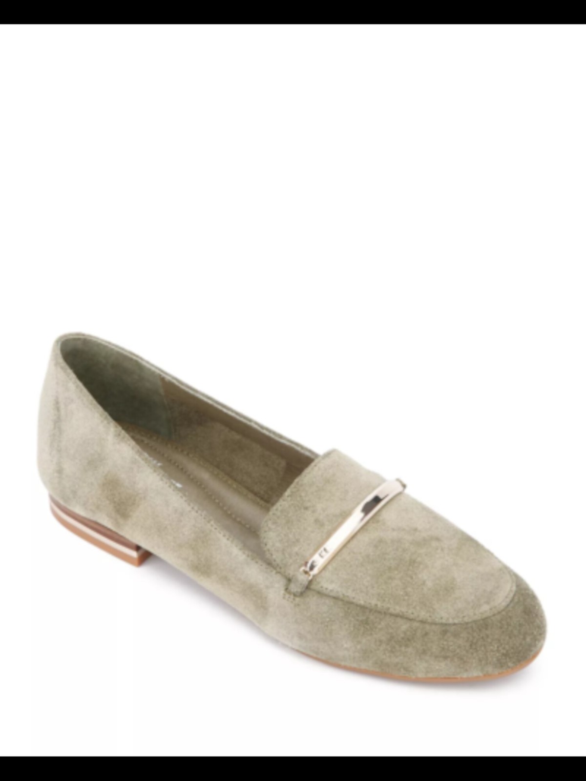 KENNETH COLE Женские кожаные лоферы без шнуровки с зеленым металлическим логотипом и логотипом 9,5 м