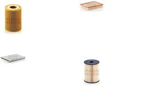 MANN-FILTER Inspektionspaket Filtersatz XL Aktivkohlefilter Filtereinsatz CDTI