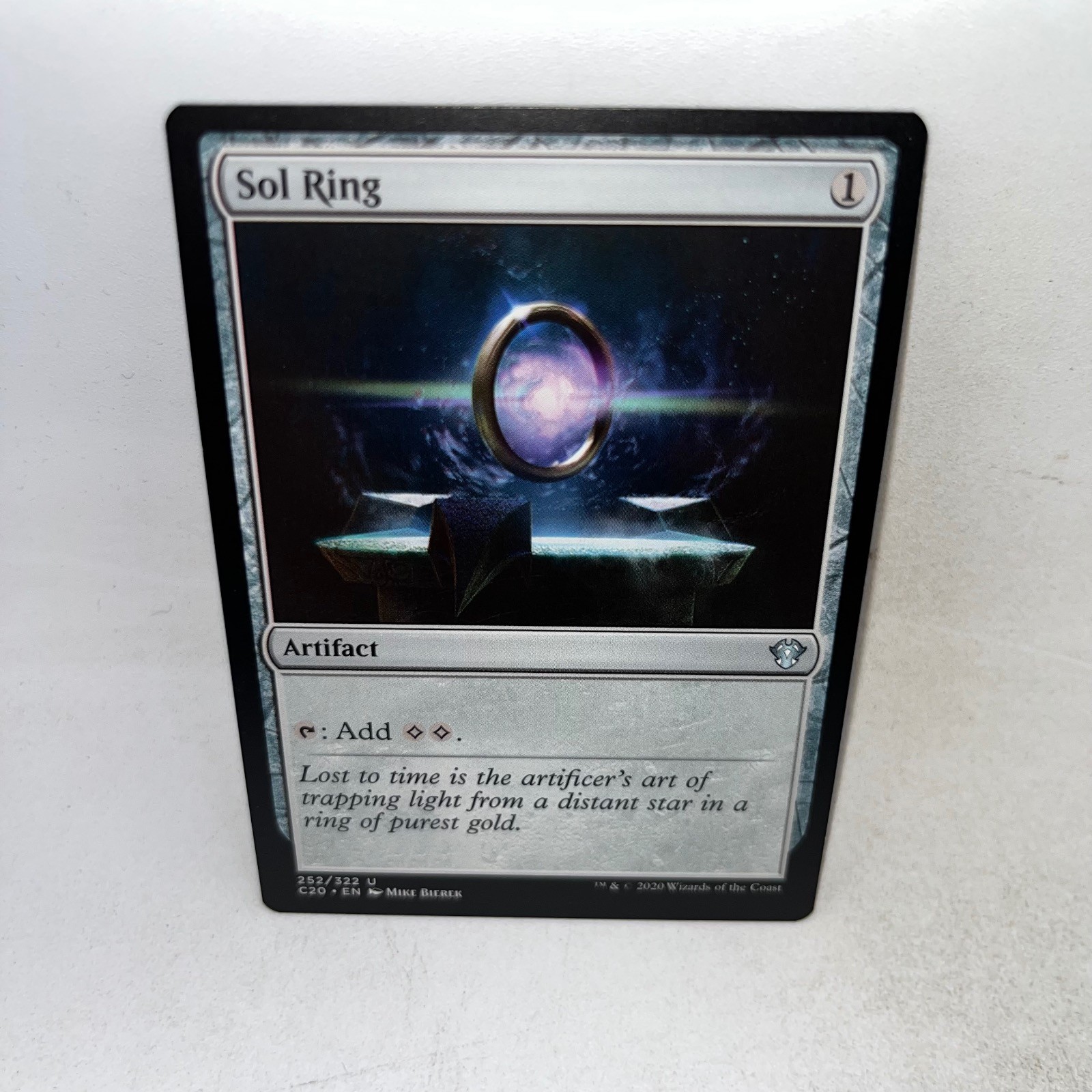 Sol Ring 252 Uncommon Commander 2020 Magic: The Gathering Lightly Played