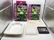Side Pocket Sega Game Gear Complete w/Manual CIB Data East