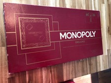 1972 Waddingtons Monopoly Deluxe Carousel Gilded Pcs Complete London England