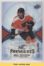 2017-18 Upper Deck Ice Ice Premieres 841/999 Mike Vecchione #135 READ 7ci