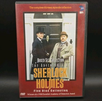 The Adventures of Sherlock Holmes: Five Disc Collection 13 Episodes 5 DVDs 2002