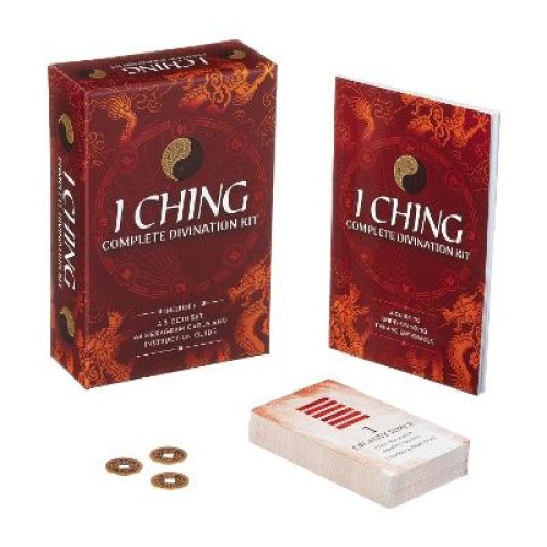 I Ching Complete Divination Kit: A 3-Coin Set, 64 Hexagram Cards and