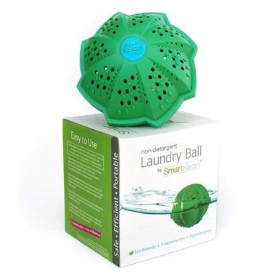 SmartKlean Non-Detergent Laundry Ball Earth-Friendly Natural Safe Washer
