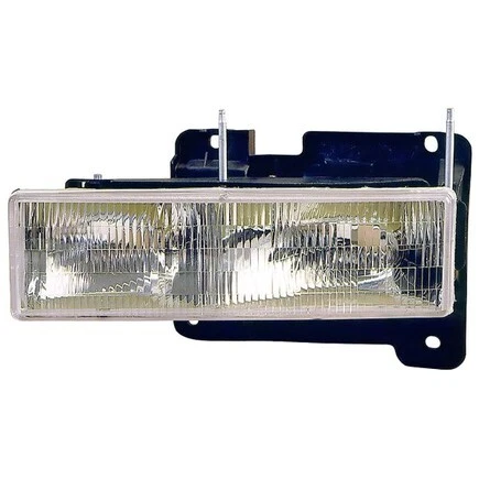 Depo 332-1117L-AC Headlight, Lh, Chrome Housing, Clear Lens, Composite Type, - Image 2 of 4