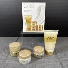 ANEW Ultimate Skin Care 4 Piece Trial Kit Eye System Cream Cleanser NOS