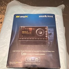 SiriusXM Onyx XM Satellite Radio Vehicle Kit Full-Color Display Blue XDNX1V1