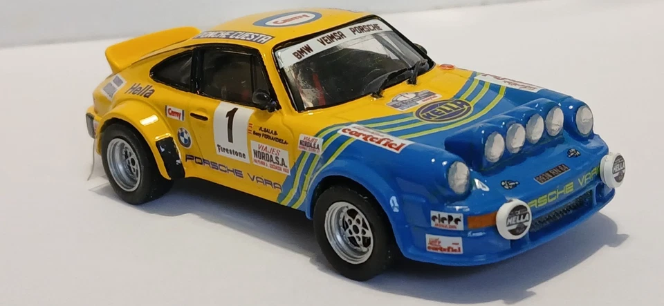 PORSCHE 911 sc ALTAYA 1/43 TRANSFORMADO EN BENY FERNANDEZ RALLY RIAS - Immagine 3 di 4