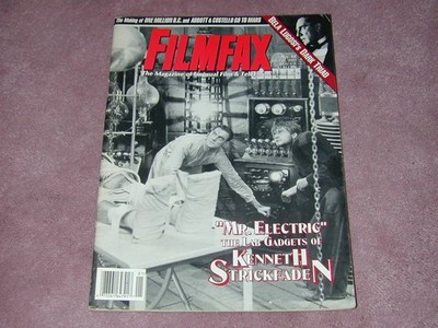 FILMFAX # 48, Kenneth Strickfaden, One Million B.C. Abbott & Costello, FREE SHIP