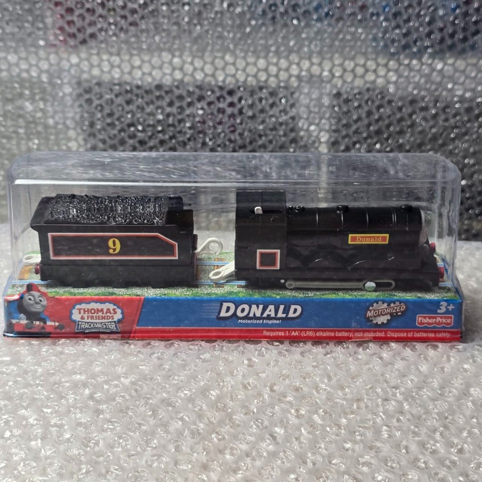 Original Donald and Douglas Trackmaster Motorised Thomas & Friends Tank ...