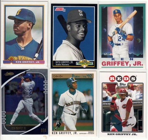 Ken Griffey Jr. Baseball Cards- You Pick- Great Selection! Discount shipping