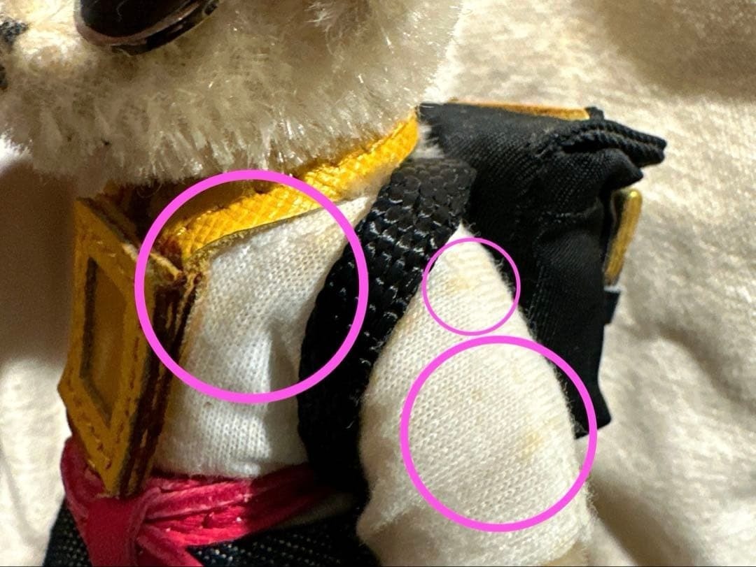 PRADA Rare Women  Bear Keychain Charm Backpack with Box Multicolor Authentic thumbnail 10