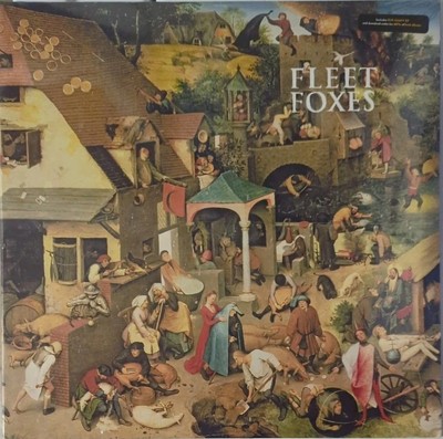 FLEET FOXES: Self Titled Double Vinyl Record Album LP +Sun Giant EP SEALED fr/sh