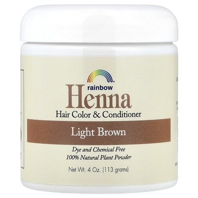 Henna, Hair Color and Conditioner, Light Brown, 4 oz (113 g)